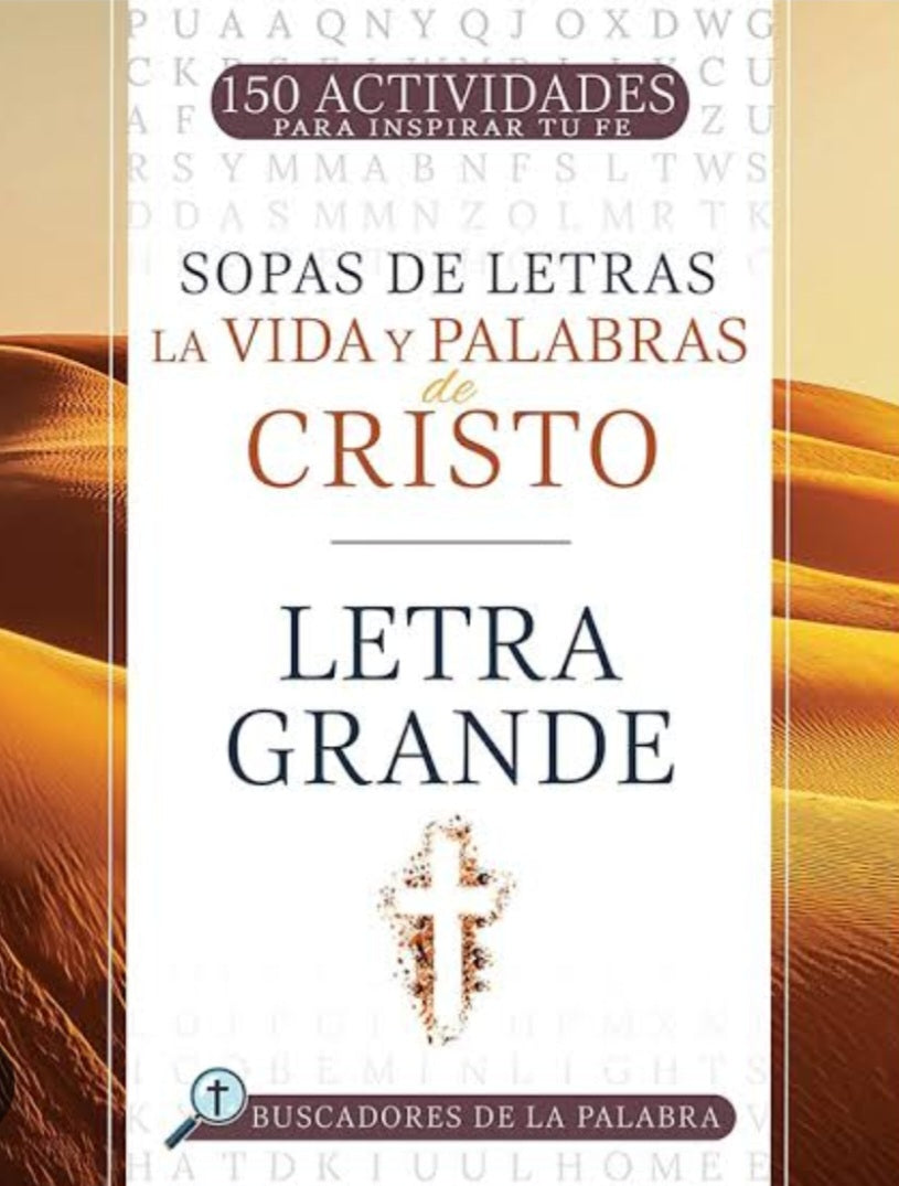 Sopas de Letras De La Biblia Con Letra Grande